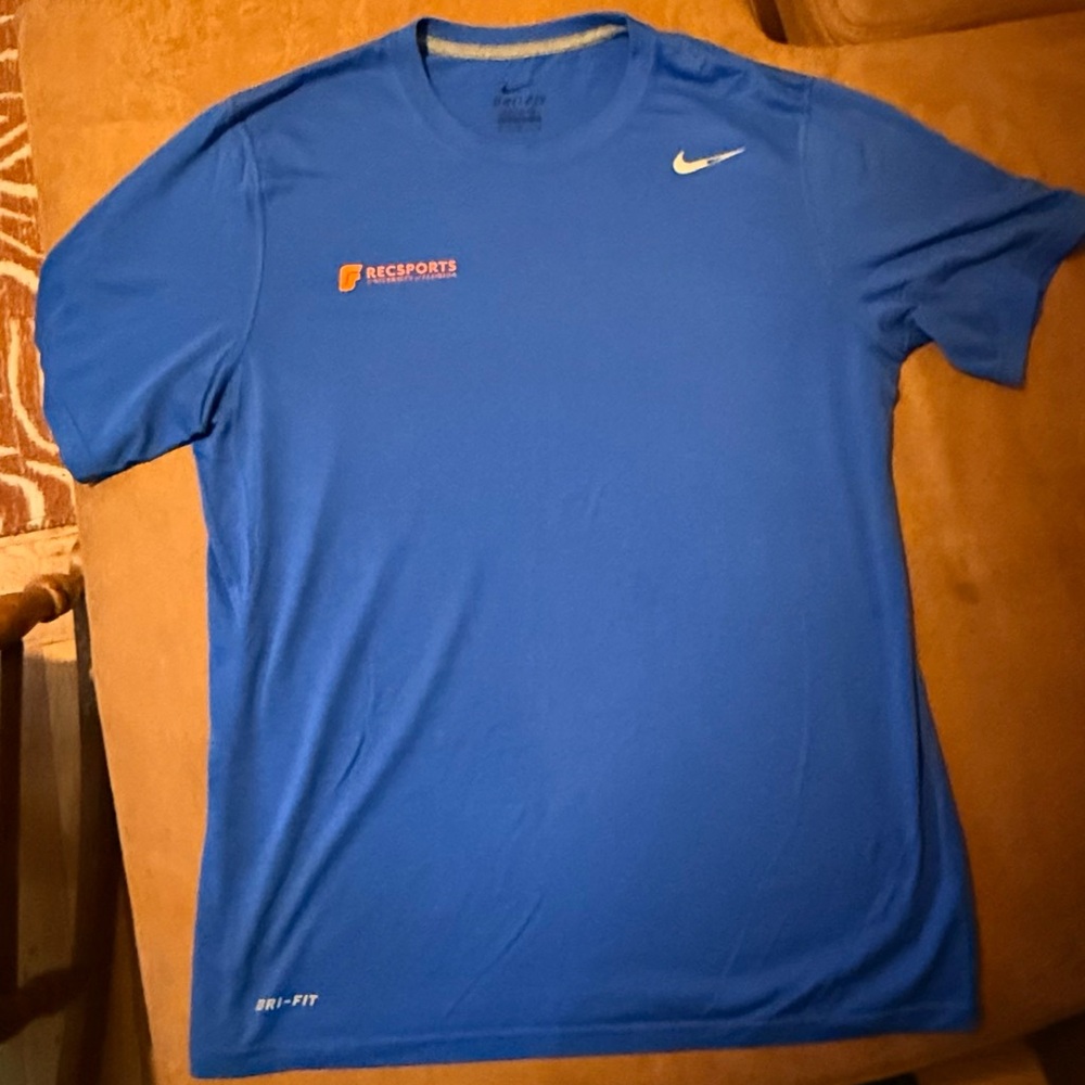 Nike Men's Blue Dri-FIT Shirt